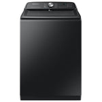 Samsung Black Stainless Top-Load Washer with SuperSpeed (6.0 cu. ft.) - WA52B7650AV/AC