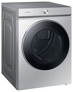 Samsung BESPOKE Silver Electric Dryer with AI Optimal Dry (7.6 cu. ft.) - DVE53BB8900TAC