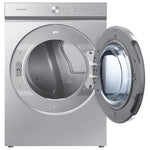 Samsung BESPOKE Silver Electric Dryer with AI Optimal Dry (7.6 cu. ft.) - DVE53BB8900TAC
