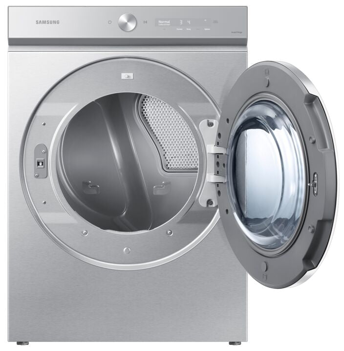 Samsung BESPOKE Silver Electric Dryer with AI Optimal Dry (7.6 cu. ft.) - DVE53BB8900TAC