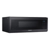 Samsung Black Stainless 400 CFM Slim Over-The-Range Microwave (1.1 Cu.Ft.) - ME11A7510DG/AC
