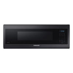 Samsung Black Stainless 400 CFM Slim Over-The-Range Microwave (1.1 Cu.Ft.) - ME11A7510DG/AC