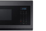 Samsung Black Stainless 400 CFM Slim Over-The-Range Microwave (1.1 Cu.Ft.) - ME11A7510DG/AC
