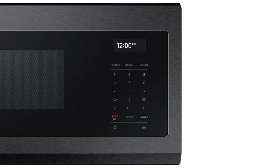 Samsung Black Stainless 550 CFM Slim Over-The-Range Microwave (1.1 Cu.Ft.) - ME11A7710DG/AC