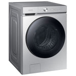 Samsung BESPOKE Stainless Steel Front-Load Washer with SuperSpeed and AI Smart Dial (6.1 cu. ft.) - WF53BB8700ATUS