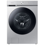 Samsung BESPOKE Stainless Steel Front-Load Washer with SuperSpeed and AI Smart Dial (6.1 cu. ft.) - WF53BB8700ATUS