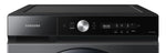 Samsung BESPOKE Black Stainless Front-Load Washer with SuperSpeed and AI Smart Dial (6.1 cu. ft.) - WF53BB8700AVUS