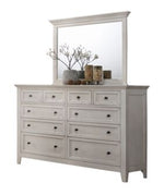 San Mateo 6-Piece Full Storage Bedroom Package - Antique White