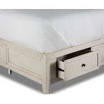 San Mateo 6-Piece Full Storage Bedroom Package - Antique White