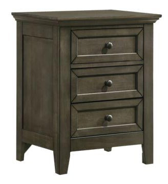 San Mateo 5-Piece Queen Panel Bedoom Package - Pewter