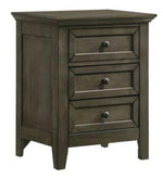 San Mateo 5-Piece King Bedroom Package - Pewter