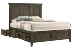 San Mateo 5-Piece King Storage Bedroom Package - Pewter