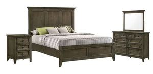 San Mateo 6-Piece Queen Bedroom Package -Pewter