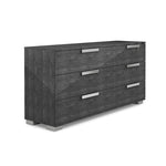 Sarah 6 Drawer Dresser - Grey