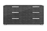 Sarah 6 Drawer Dresser - Grey