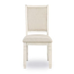 Savanah 5-Piece Dining Set - Antique White and Brown
