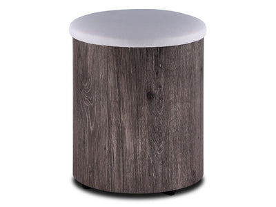 Serpentine II Stool - Light Grey