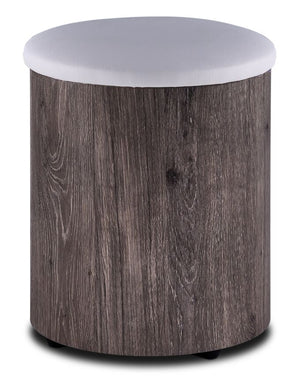 Serpentine II Stool - Light Grey