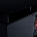 Sorenson 72" Fireplace TV Stand - Black