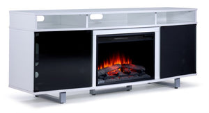 Sorenson 72" Fireplace TV Stand - White