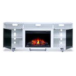 Sorenson 72" Fireplace TV Stand - White