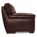 Stampede Leather Loveseat - Salsa