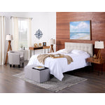 Sunup Queen Headboard - Beige