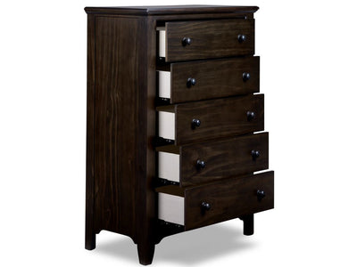 Tahoe 5 Drawer Chest - River Rock