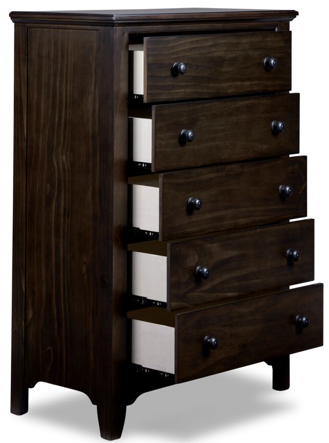 Tahoe 5-Drawer Chest - River Rock