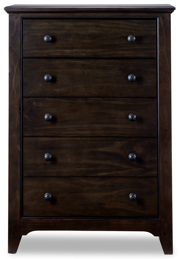 Tahoe 5 Drawer Chest - River Rock