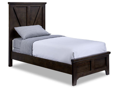 Tahoe 3-Piece Twin Bed - River Rock