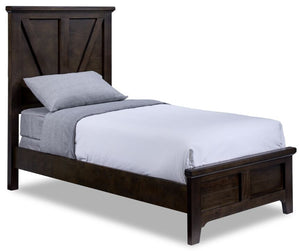 Tahoe 3-Piece Twin Bed - River Rock