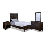 Tahoe 6-Piece Full Bedroom Package - River Rock