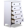 Tahoe 5 Drawer Chest - Sea Shell