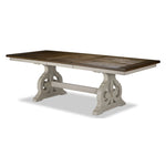 Tanner Extendable Dining Table - Rustic White