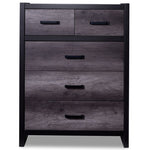 Terra 5 Drawer Chest - Grey