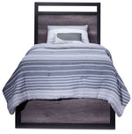 Terra 3-Piece Twin Bed - Grey