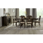Thompson 5-Piece Dining Room Set - Dark Oak