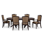 Thoreaux 7-Piece Extendable Dining Set - Dark Cherry