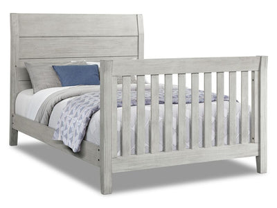 Timber Ridge Full Bed Package - Weathered White