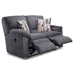 Tosh Reclining Loveseat-Pewter