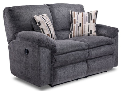 Tosh Reclining Loveseat-Pewter