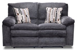 Tosh Reclining Loveseat-Pewter