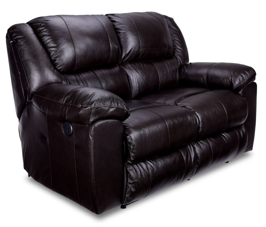 Transformer II Leather Power Reclining Sofa & Loveseat Set - Chocolate