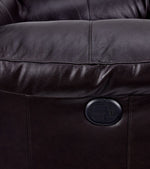 Transformer II Leather Power Reclining Sofa with Drop Down Table - Chocolate