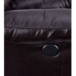 Transformer II Leather Power Reclining Sofa, Loveseat & Chair Set - Chocolate
