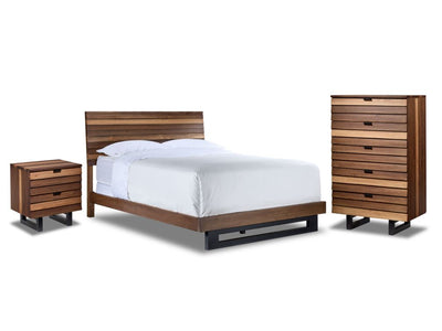 Urban 5-Piece Queen Bedroom Package - Brown