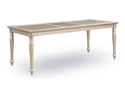 Viola Extendable Dining Table - Silver