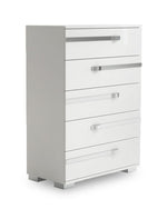 Volare Dream 5-Piece King Bedroom Package - White Lacquer