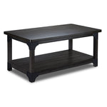 Wellington 46" Coffee Table with 2 End Tables - Grey